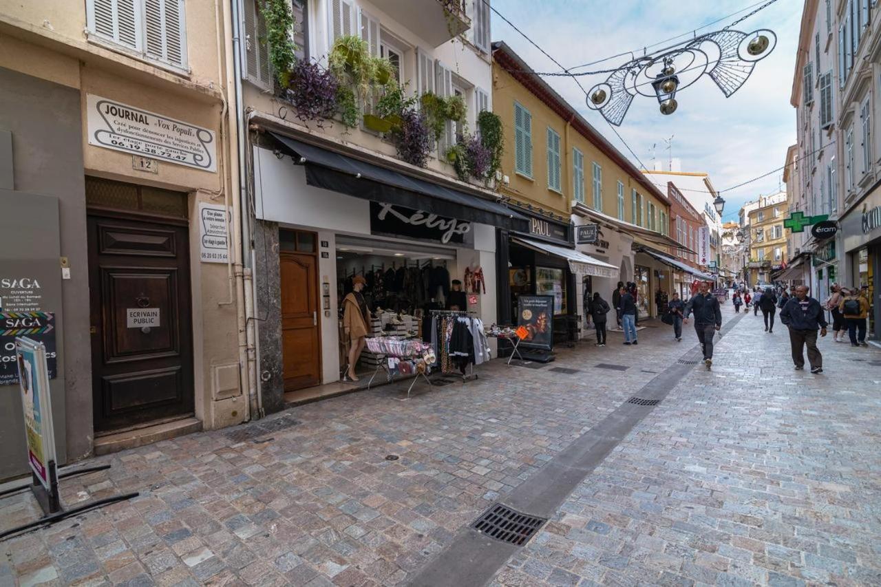 Romantic And New Apartment In The Famous Rue Meynadier In The Supercentre Of Cannes Eksteriør billede